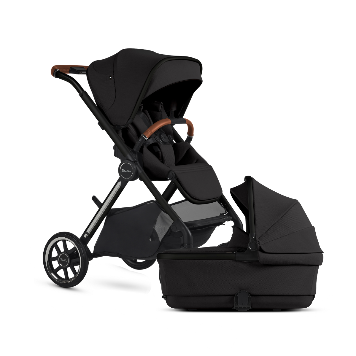 Silver Cross Reef 2 Stroller + Folding Bassinet
