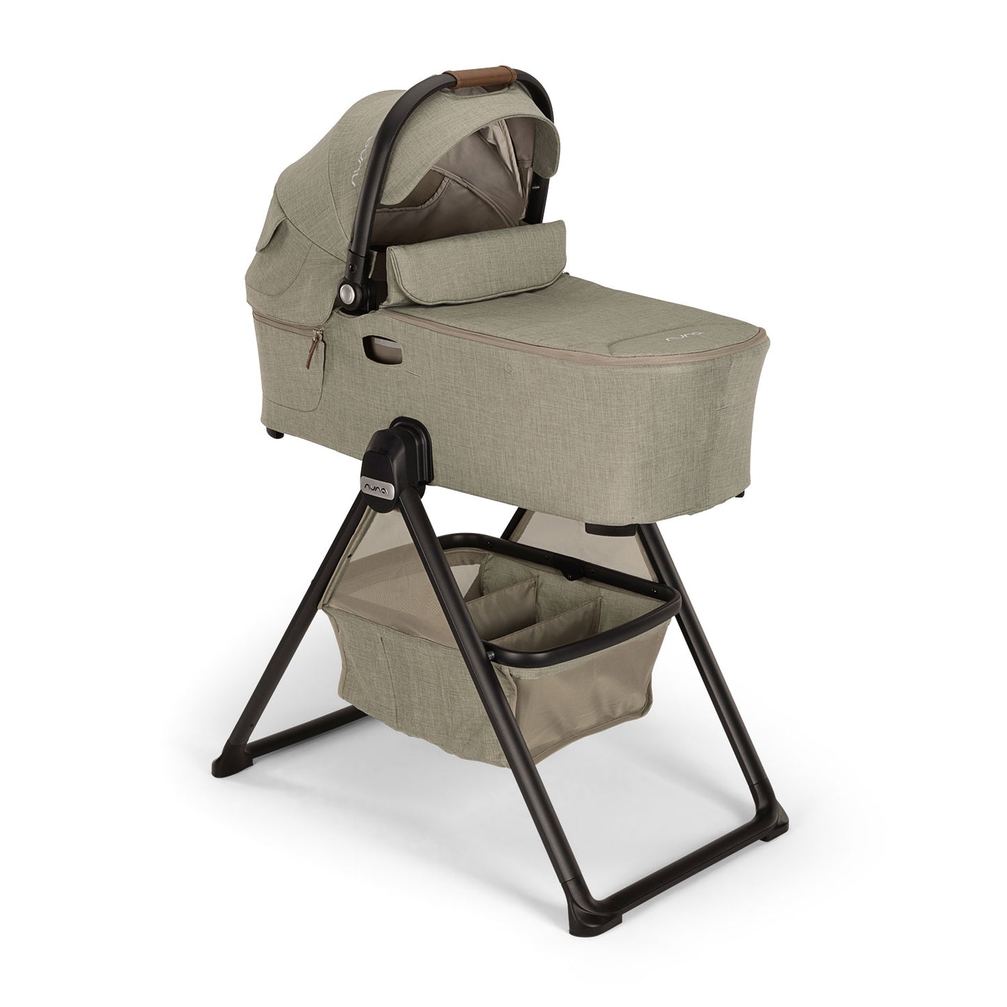 Nuna DEMI Next Bassinet + Stand - Hazelwood