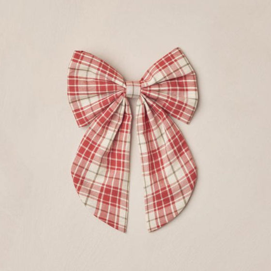 Noralee Everly Bow - Holiday Tartan