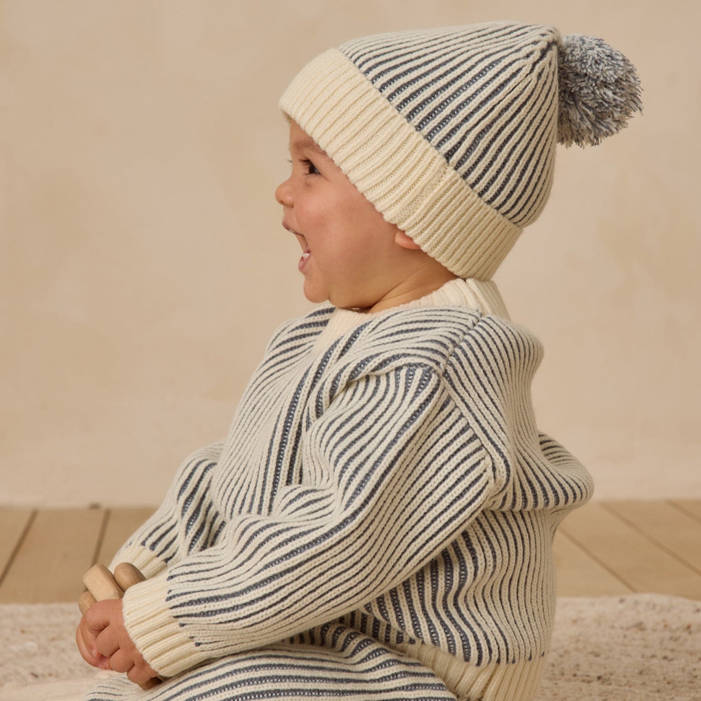 Quincy Mae Beanie - Ocean