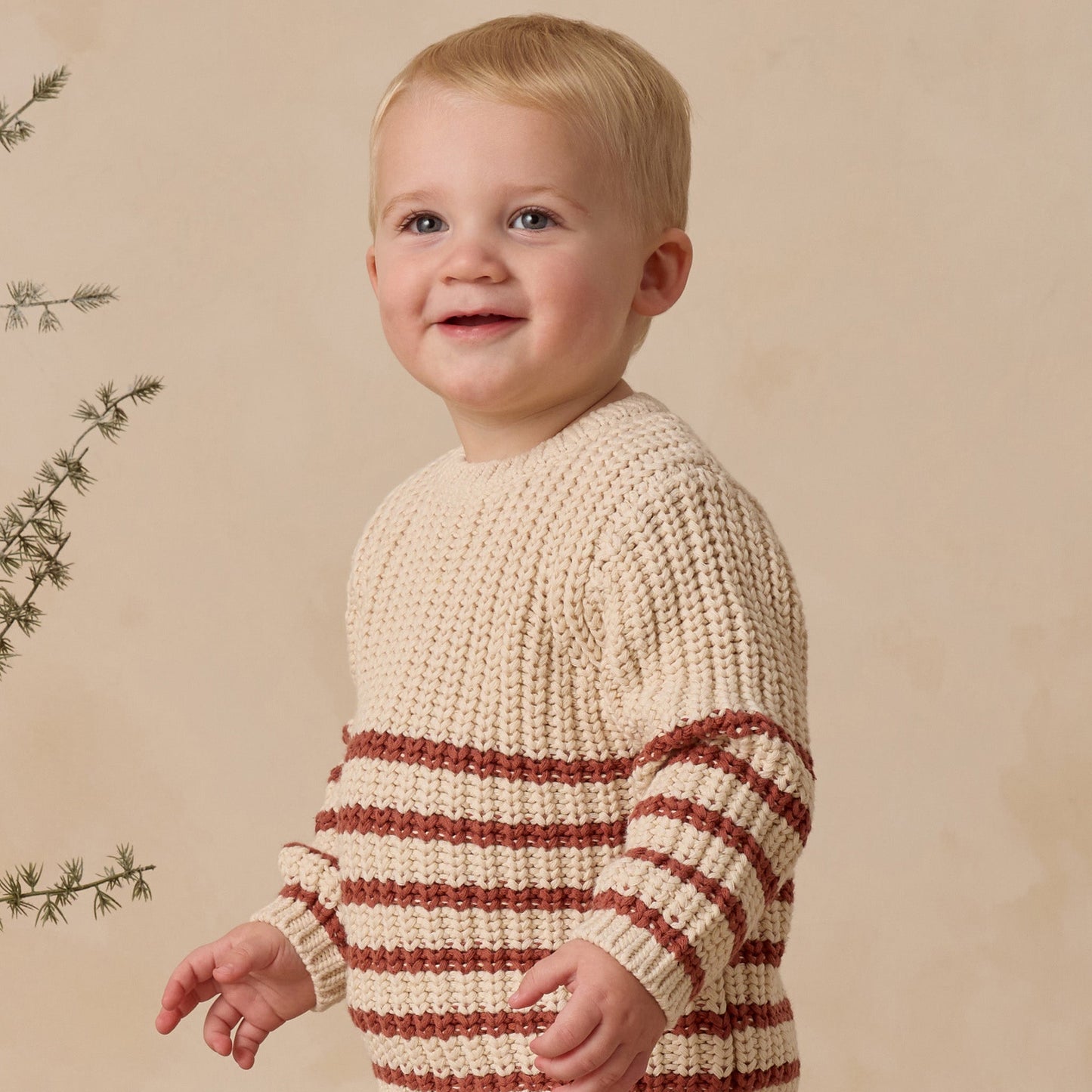 Quincy Mae Rex Sweater - Cranberry