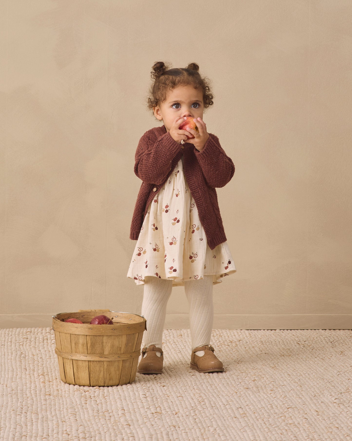 Quincy Mae Bella Dress - Apples