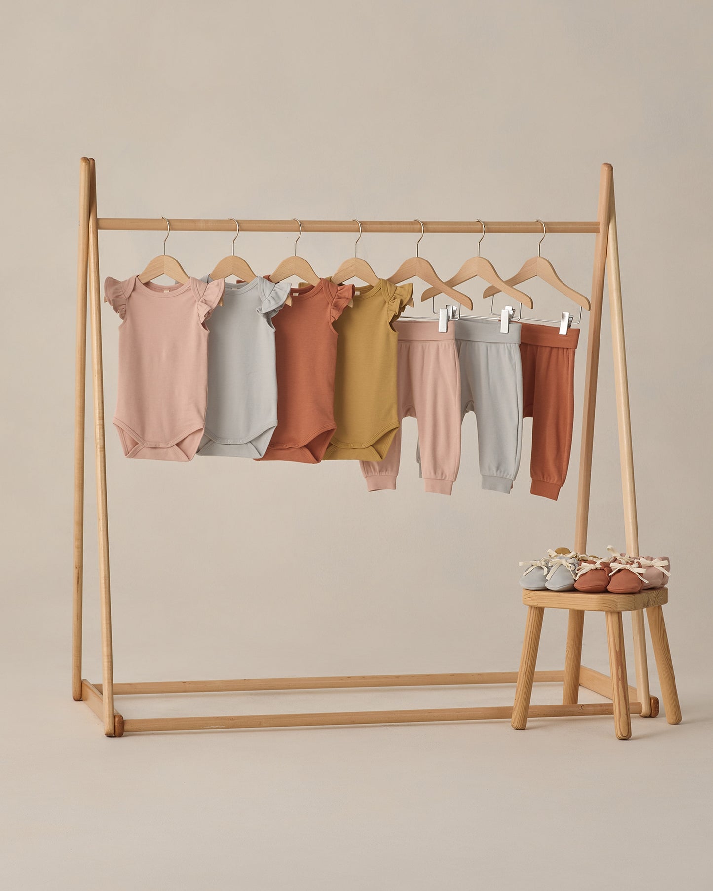 Quincy Mae Baby Pant - Blush