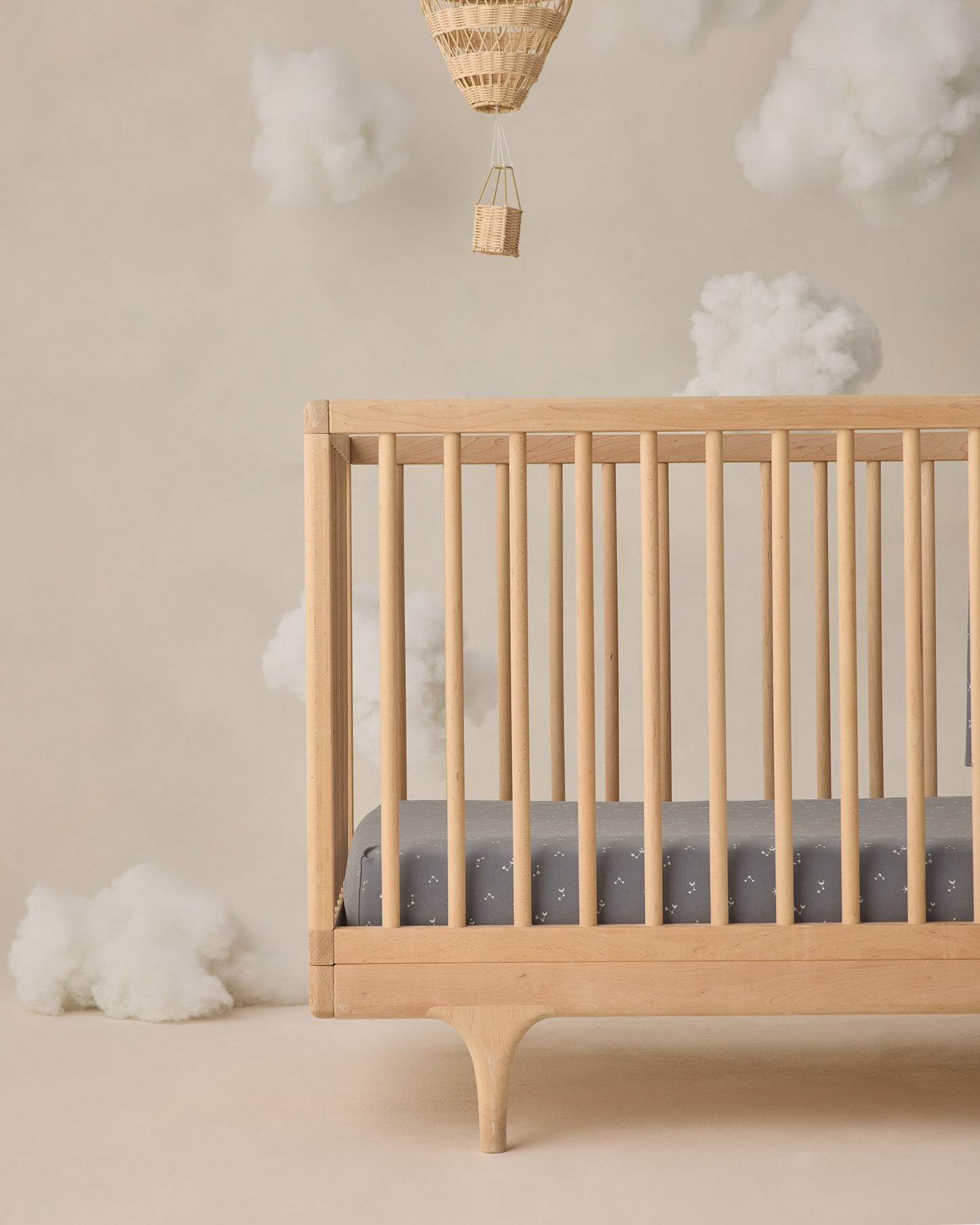 Quincy Mae Bamboo Crib Sheet - Starlight