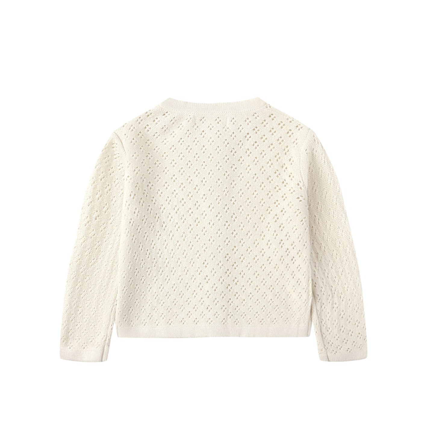 Quincy Mae Knit Cardigan - Natural