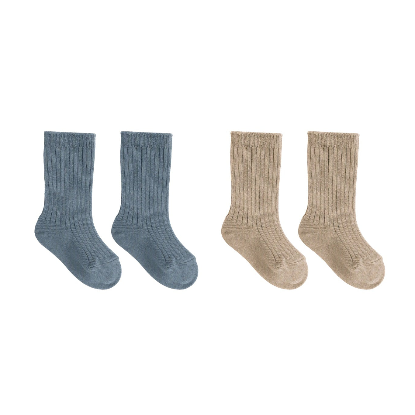 Quincy Mae Socks Set - Gold, Ocean