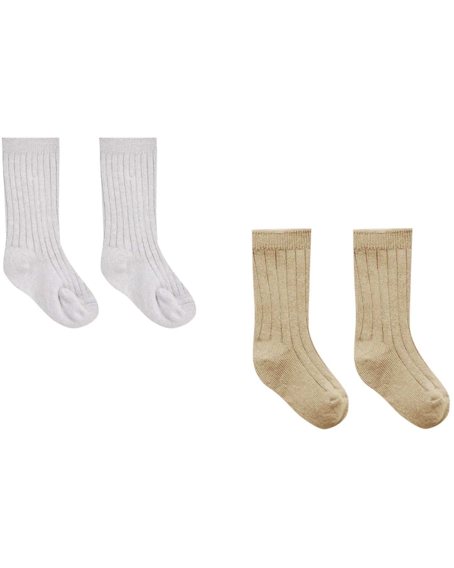 Quincy Mae Sock Set - Sky, Honey