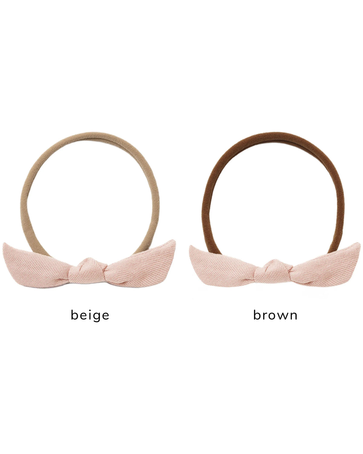 Quincy Mae Little Knot Headband - Dusty Rose