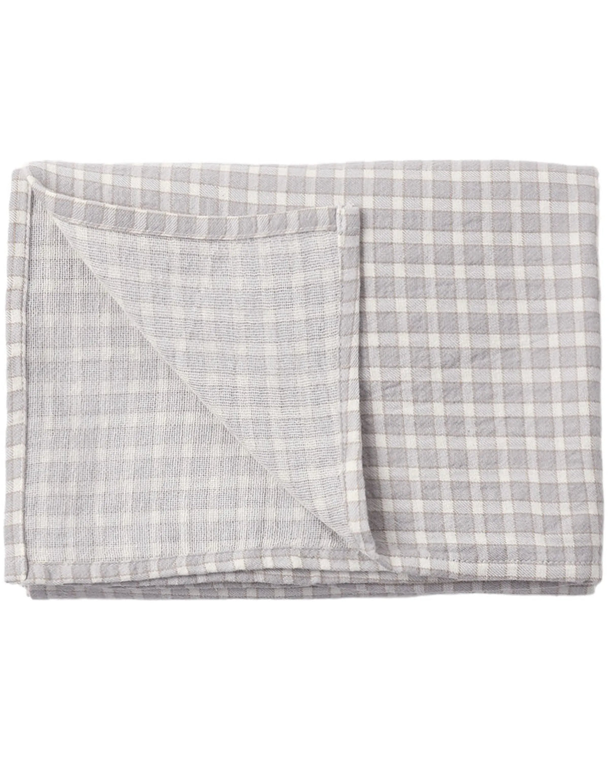 Quincy Mae Woven Swaddle - Blue Gingham