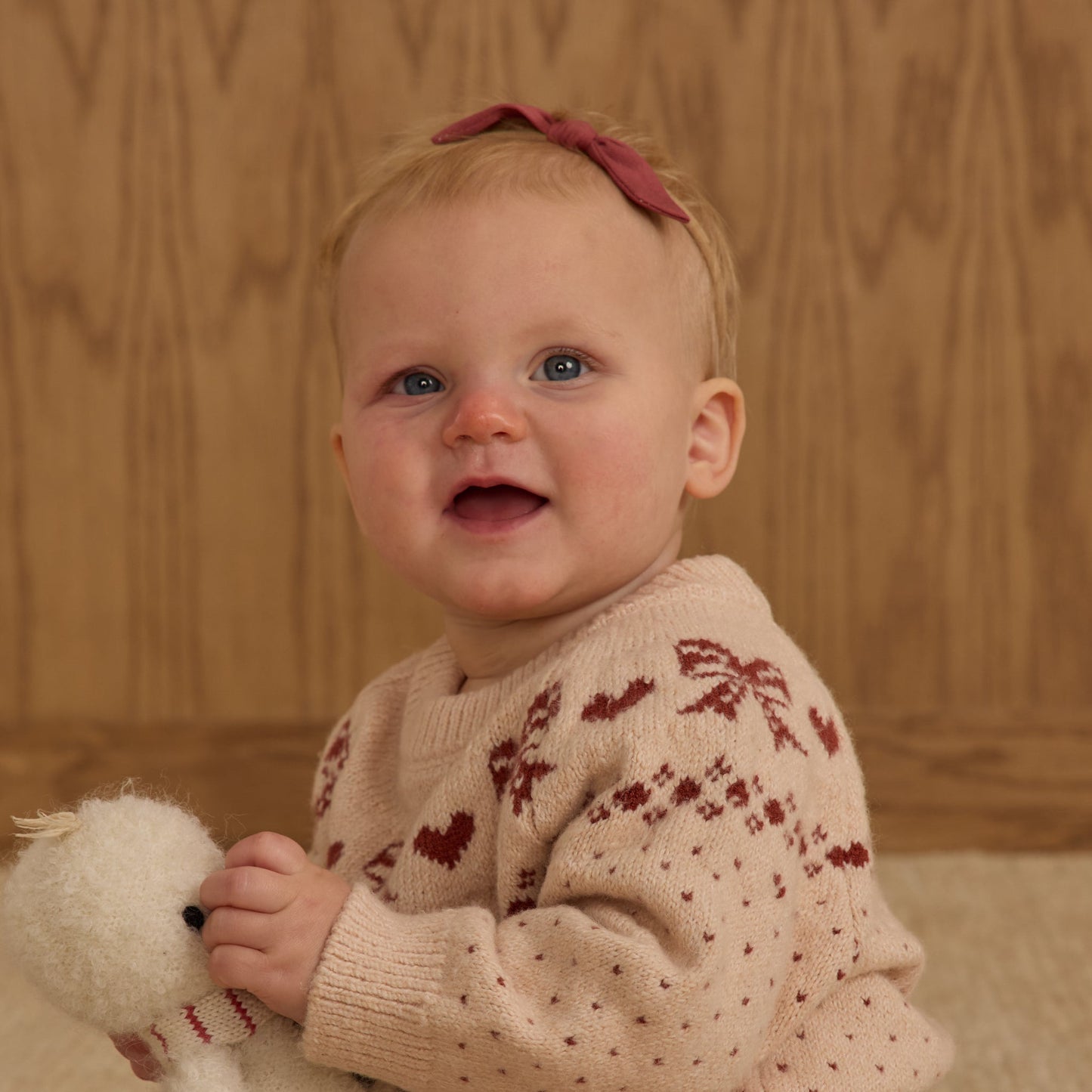 Rylee and Cru Little Knot Headband - Ruby