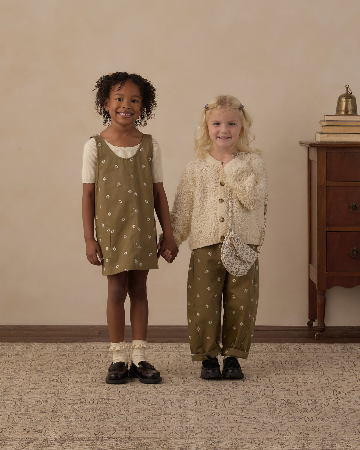 Rylee and Cru Scallop Tee Natural
