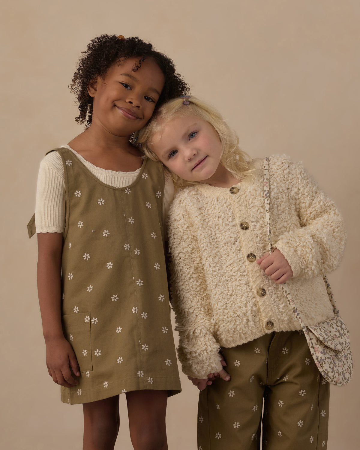 Rylee and Cru Chloe Cardigan Natural