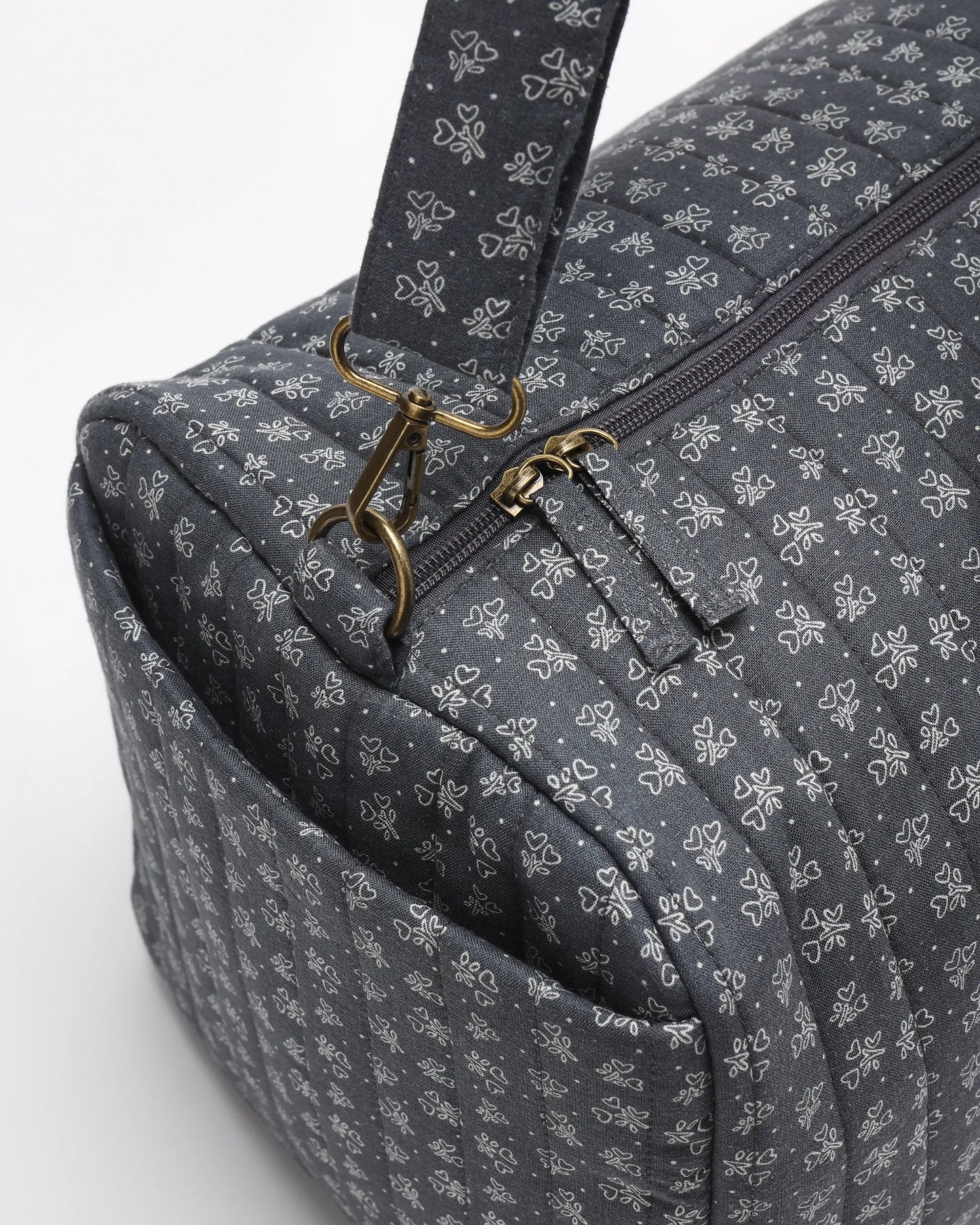 Rylee and Cru Weekender Bag - Heart Ditsy