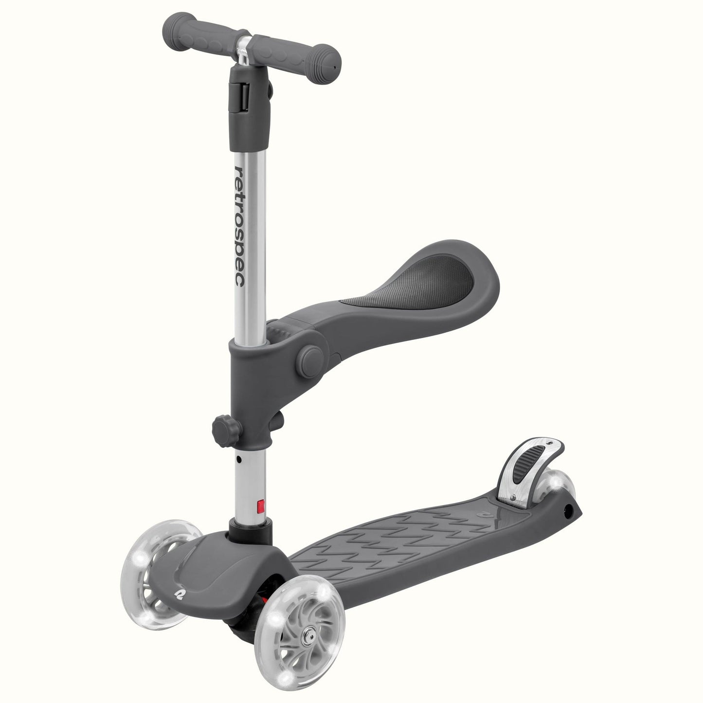 Retrospec Chipmunk Plus Kids' Kick Scooter - Silver