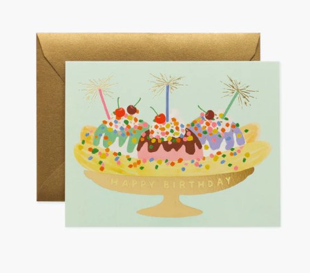 Rifle Paper Co Banana Split Birthday