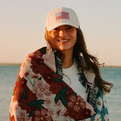 Rifle Paper Co Americana Baseball Cap