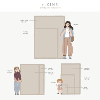 Saranoni Minky Stretch Toddler Blanket