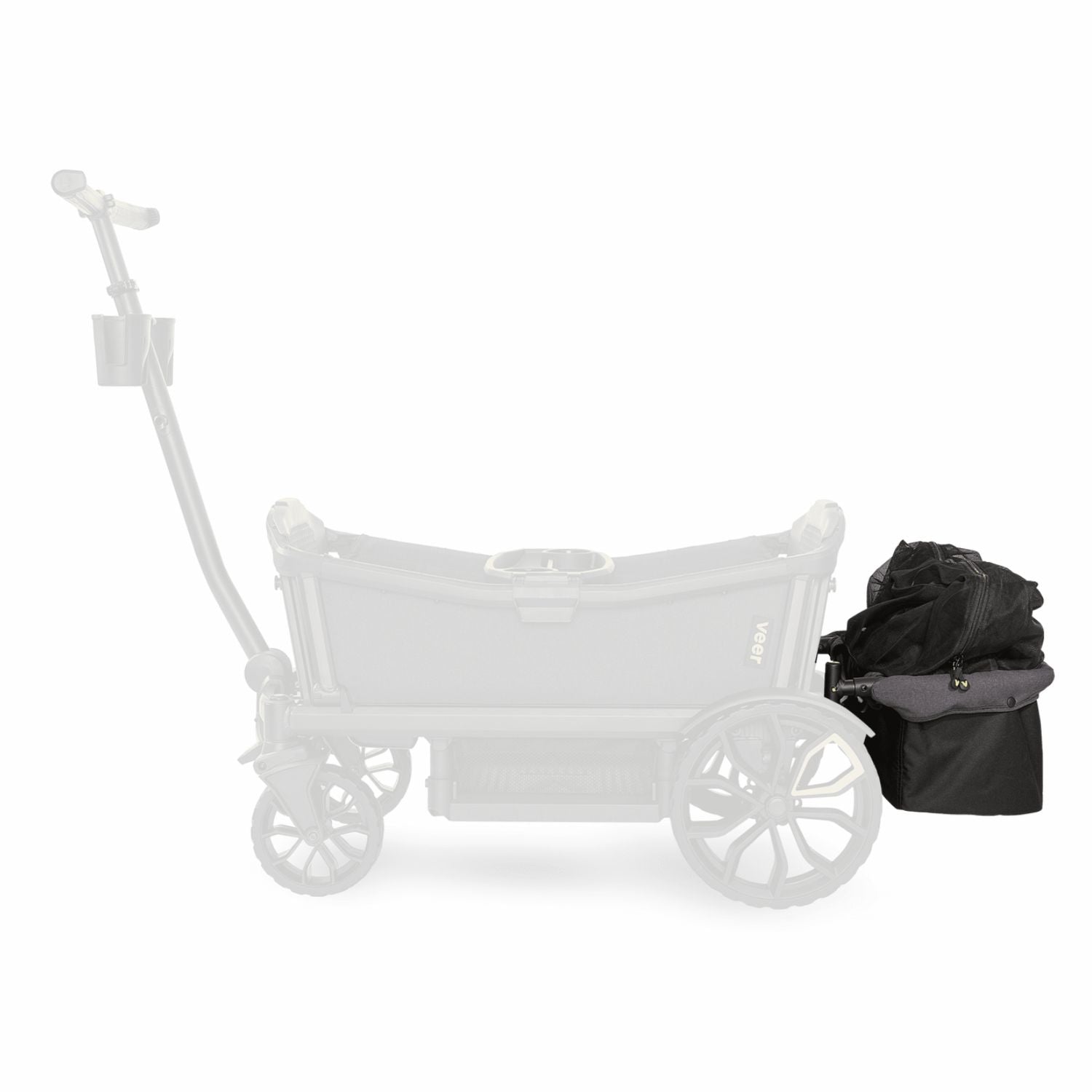 stroller wagon basket Veer Foldable Rear Storage Basket For Veer Cruiser