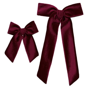 Lou Lou and Company Satin Bow Sash Alligator Clip - Small