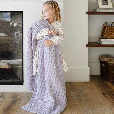 Saranoni Waffle Knit Toddler Blanket