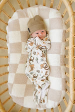 Mebie Baby Ribbed Bamboo Knot Gown