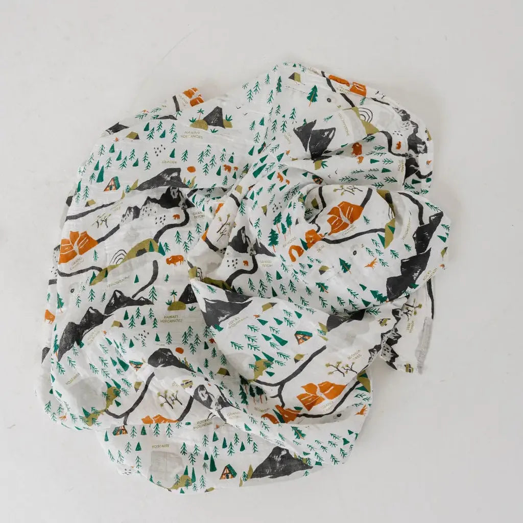 Clementine Kids Cotton Muslin Single Swaddle