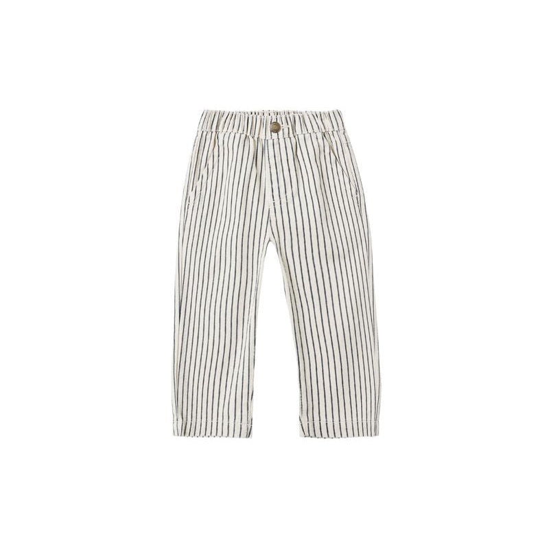 Rylee and Cru Baggy Pant - Navy Pinstripe