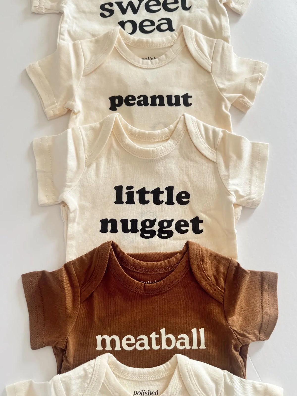 Polished Prints Milk Junkie Organic Cotton Onesie
