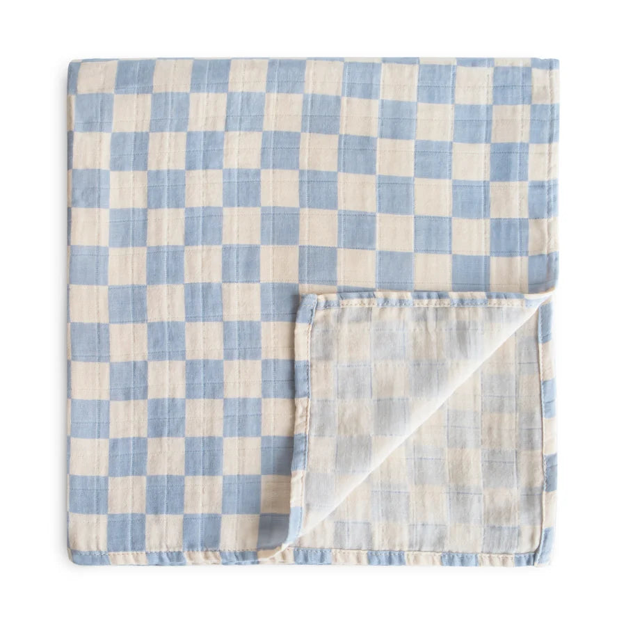 Mushie Muslin Swaddles