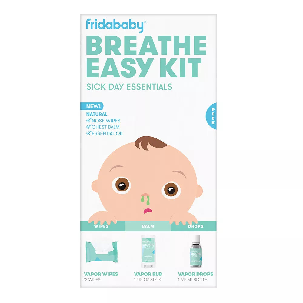 Frida Baby Breathefrida Vapor Wipes for Nose or Chest, 30 Count (Pack of 1)
