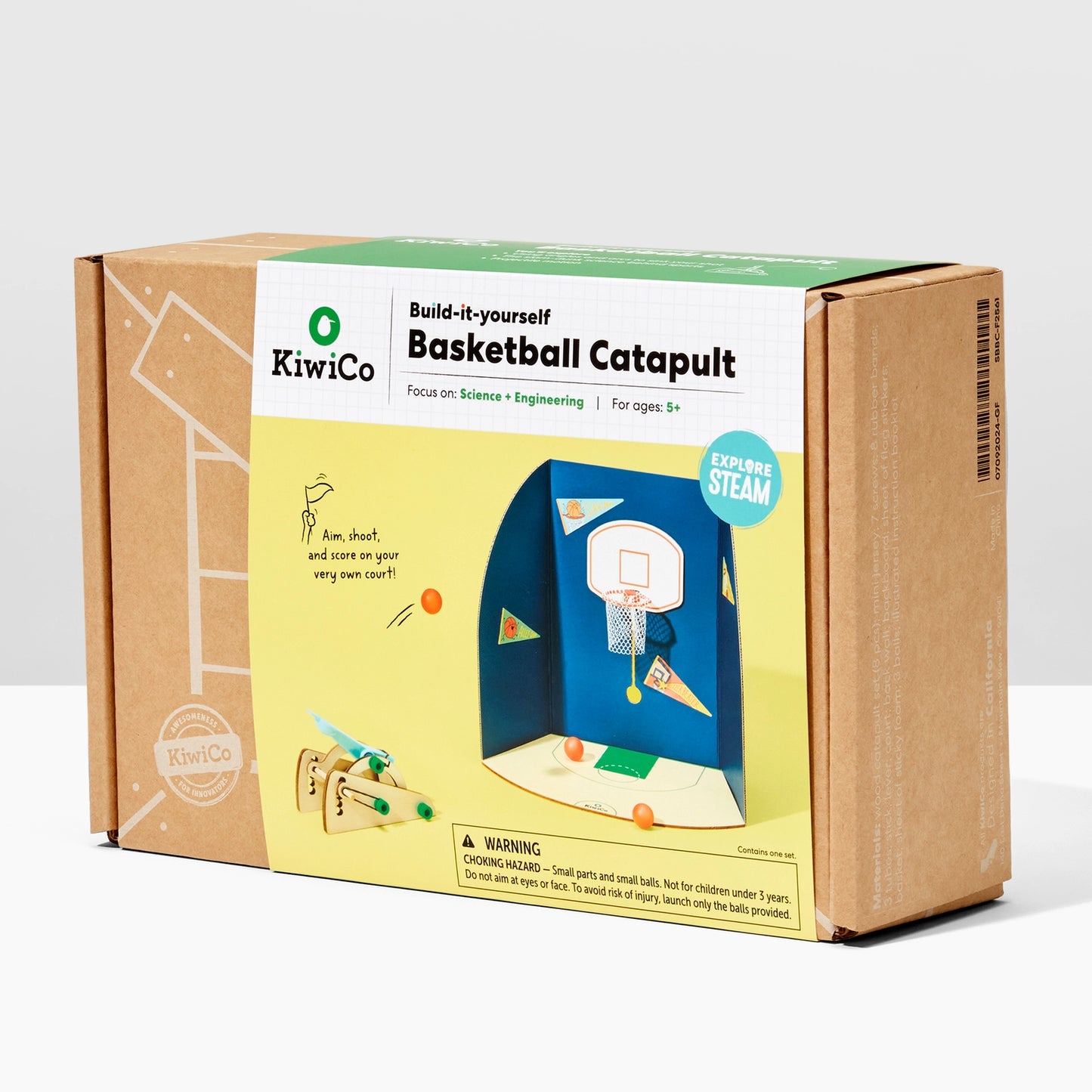 KiwiCo Inc DIY Basketball Catapult Kit