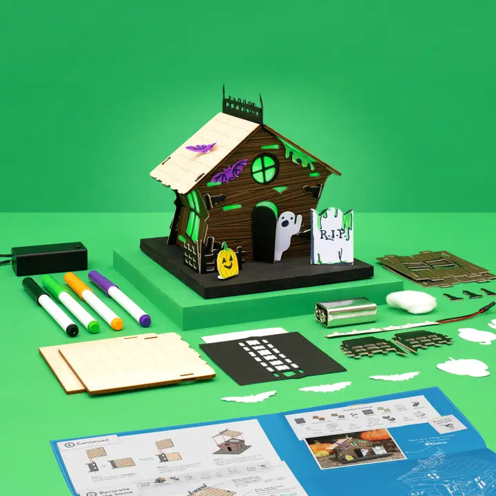 KiwiCo Inc Halloween Light Up Haunted House Science Kit for Kids