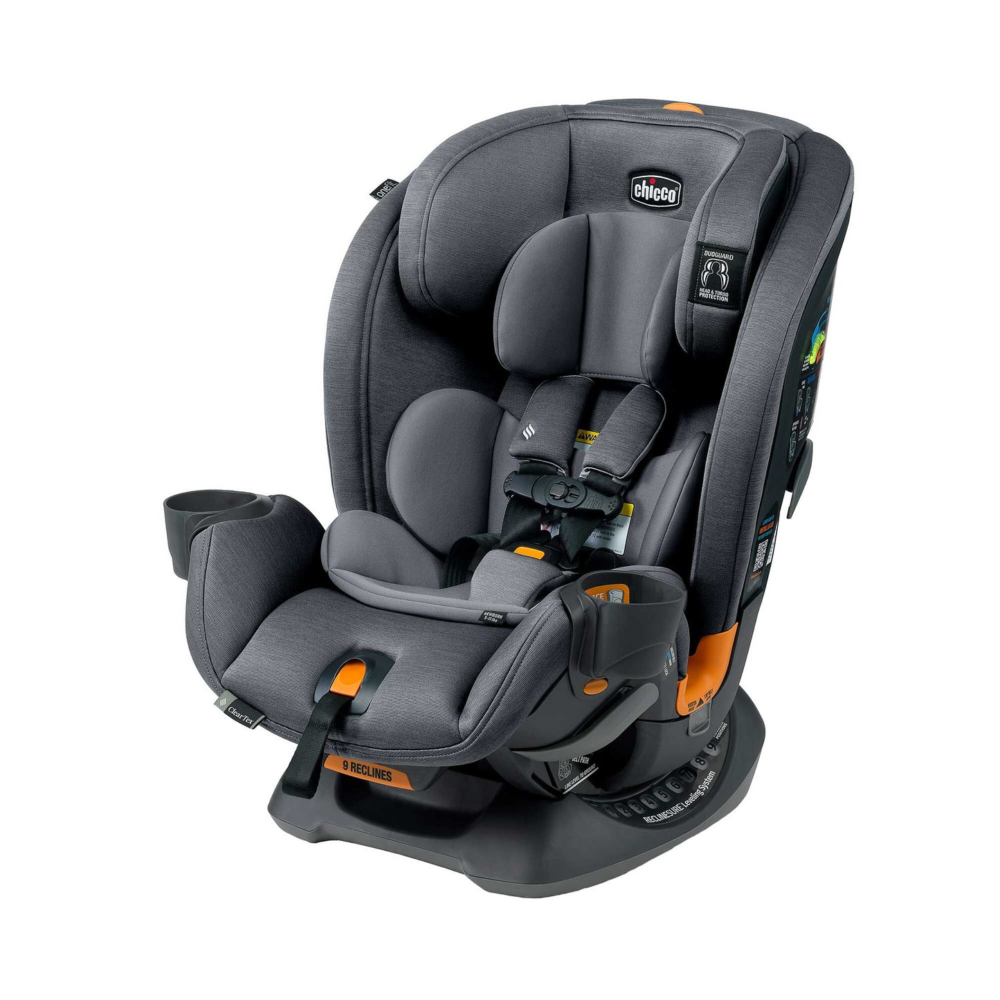 Chicco OneFit ClearTex All-In-One Car Seat - Slate