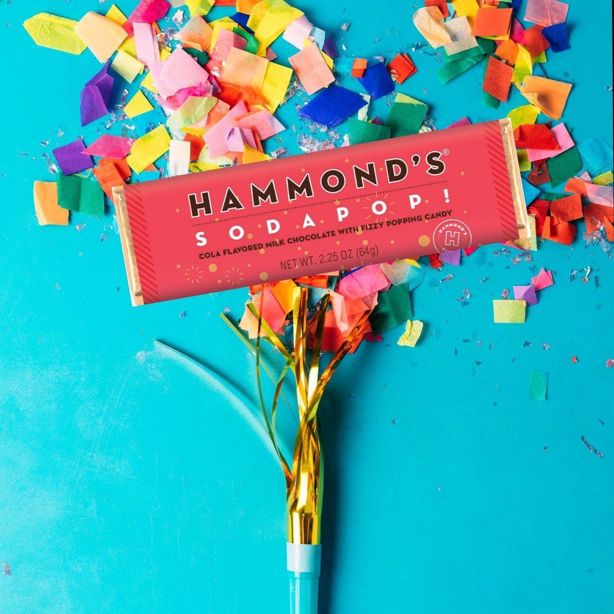 Hammond's Candies Milk Chocolate Candy Bar 2.25oz - Sodapop!