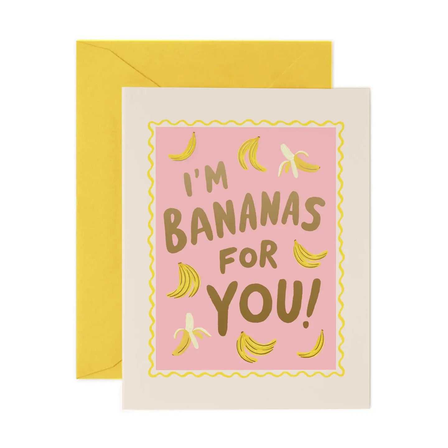 Rifle Paper Co Bananas For You Card