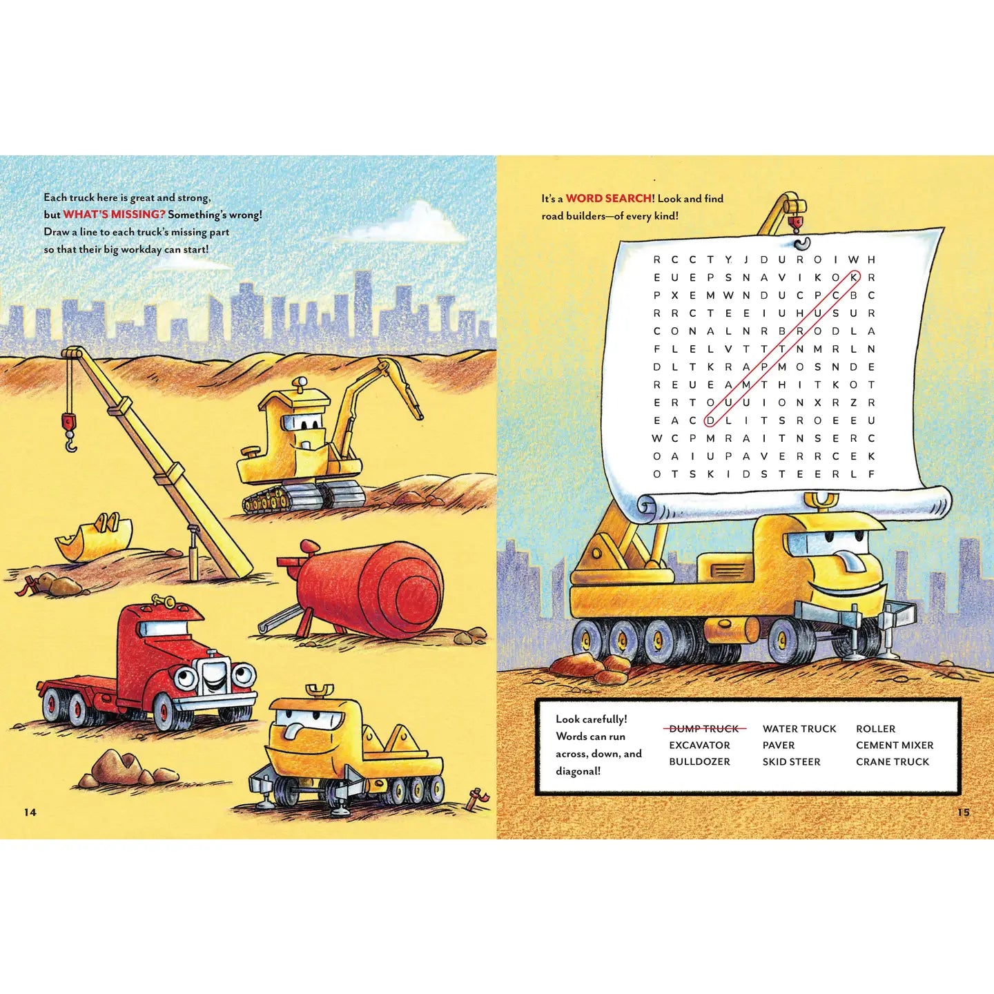 Chronicle Books Goodnight, Goodnight, Construction Site Sticker & Activity Book