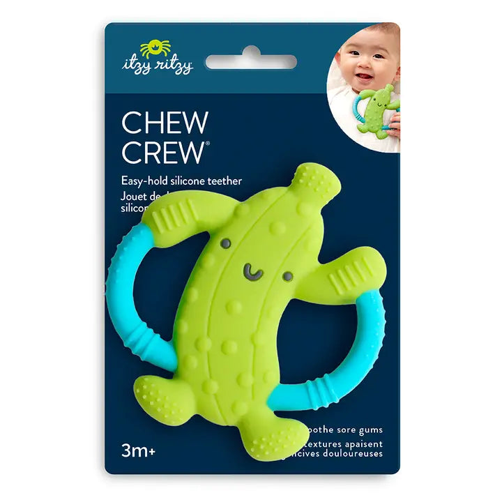 Itzy Ritzy Chew Crew Silicone Handle Teether
