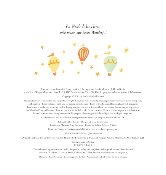 Penguin Random House LLC Wonderful Things You Will Be Book