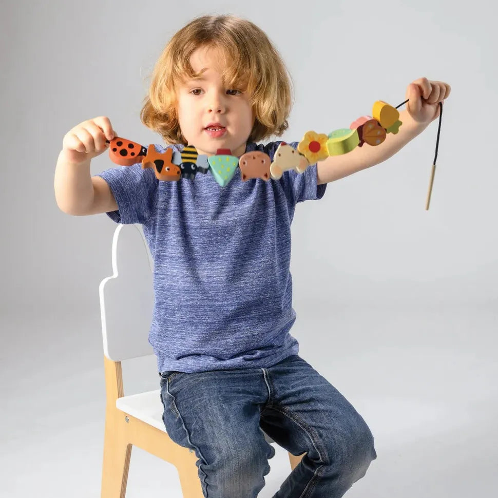 Mentari Toys Garden Threading Beads