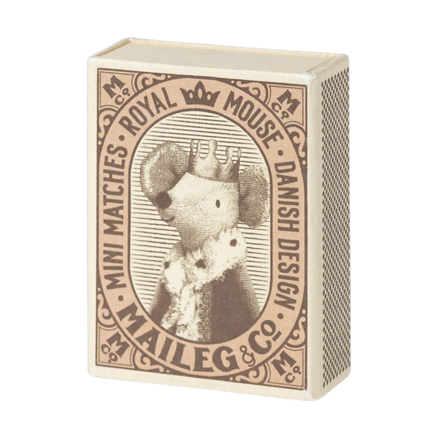 Maileg Baby Mouse in Matchbox - Sleepy Wakey - Rose