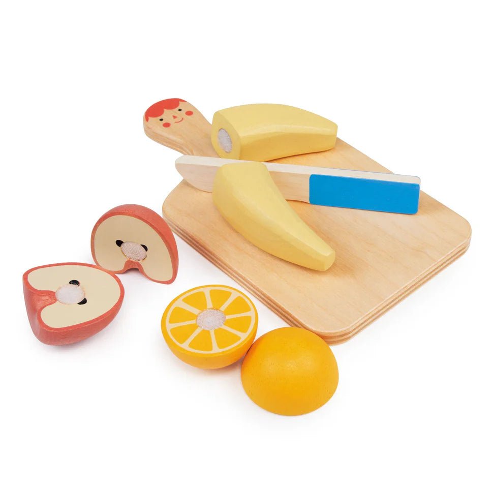 Mentari Toys Smiley Fruit Chopping Board