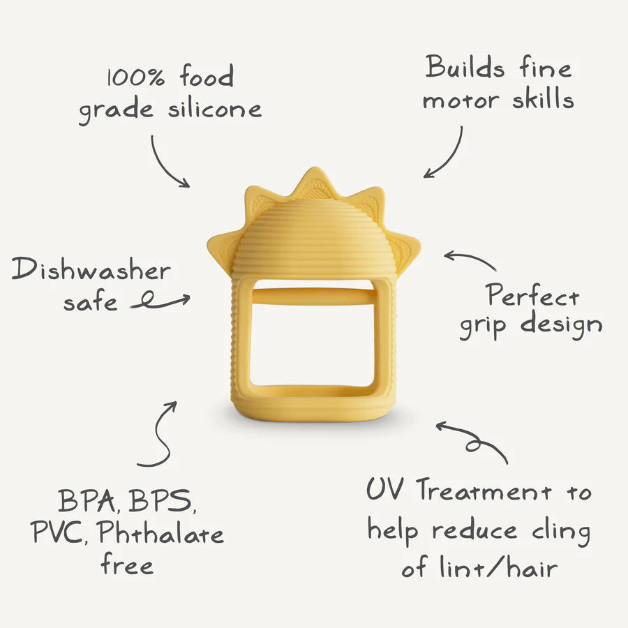 Mushie No Drop Sun Teether