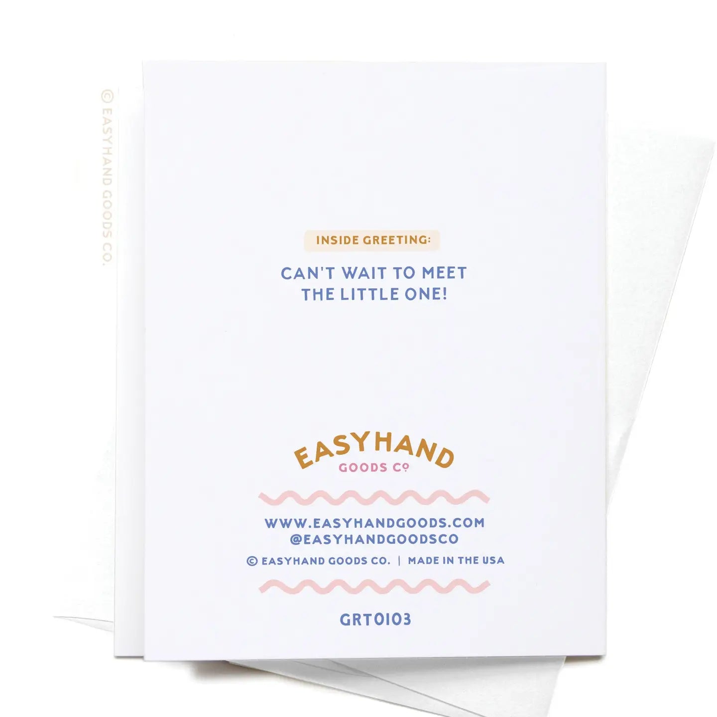 Easyhand Goods Congrats Teddy Bear Greeting Card