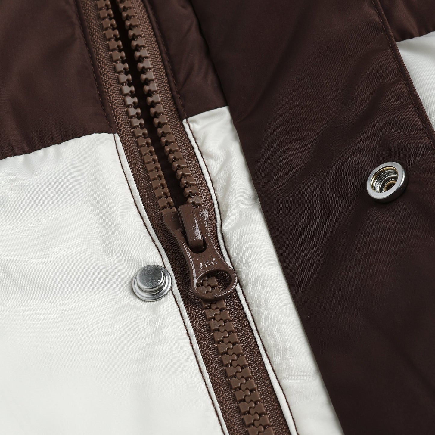 Rylee and Cru Ski Puffer Jacket - Brown