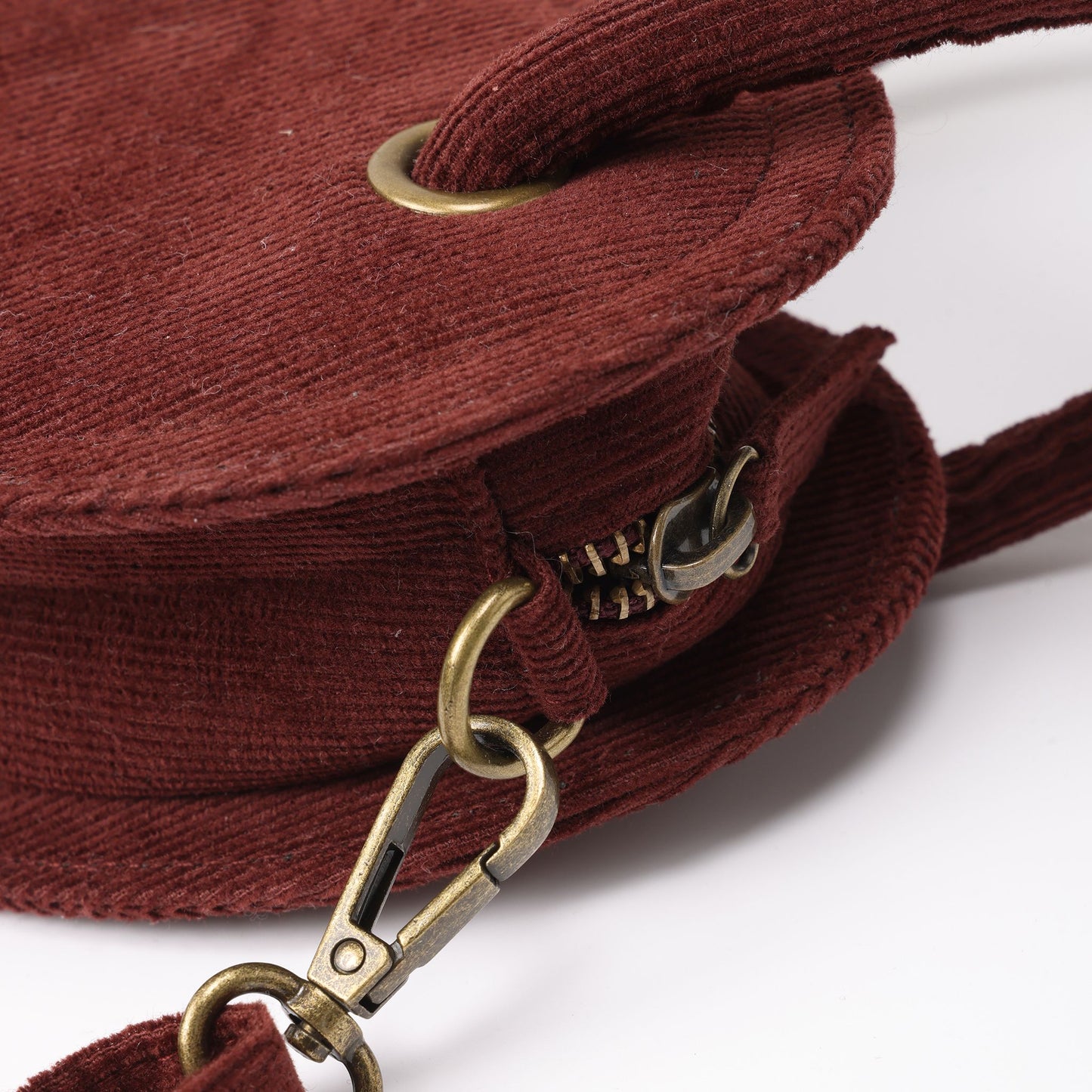 Rylee and Cru Heart Purse - Burgundy