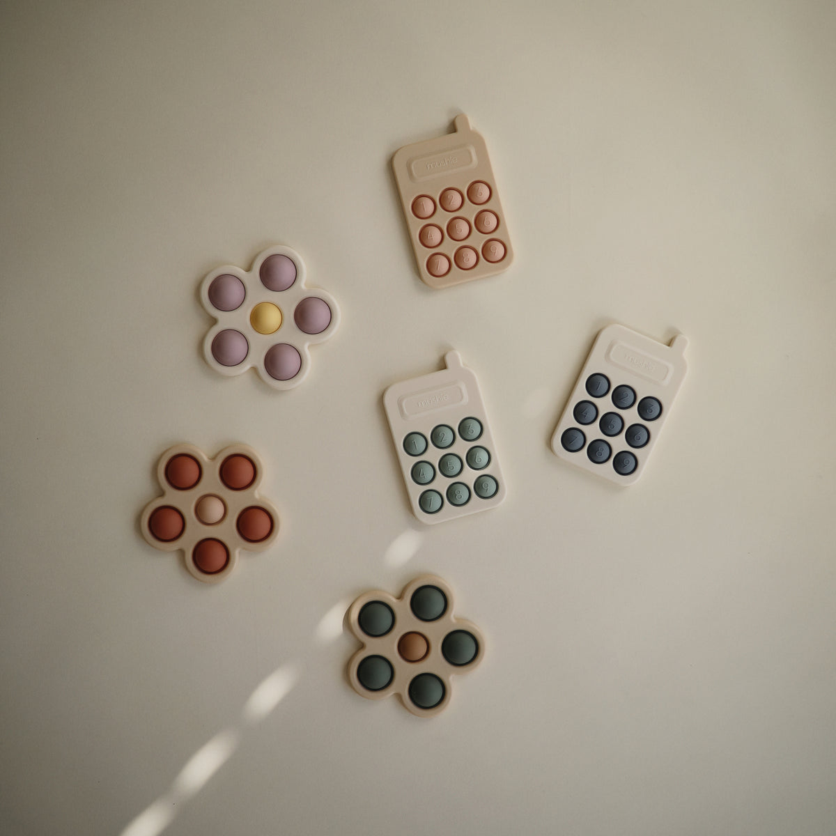 Mushie Flower Press Toy