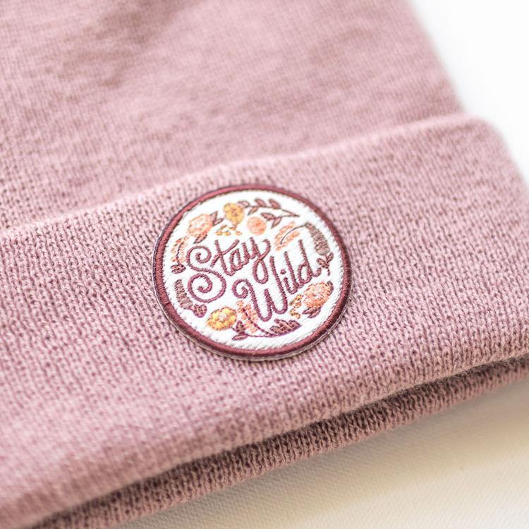 Seaslope Stay Wild Beanie - Rose