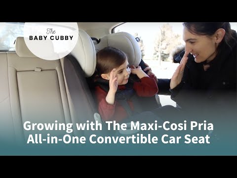 Growing with the Maxi-Cosi Pria All-in-One Convertible Car Seat