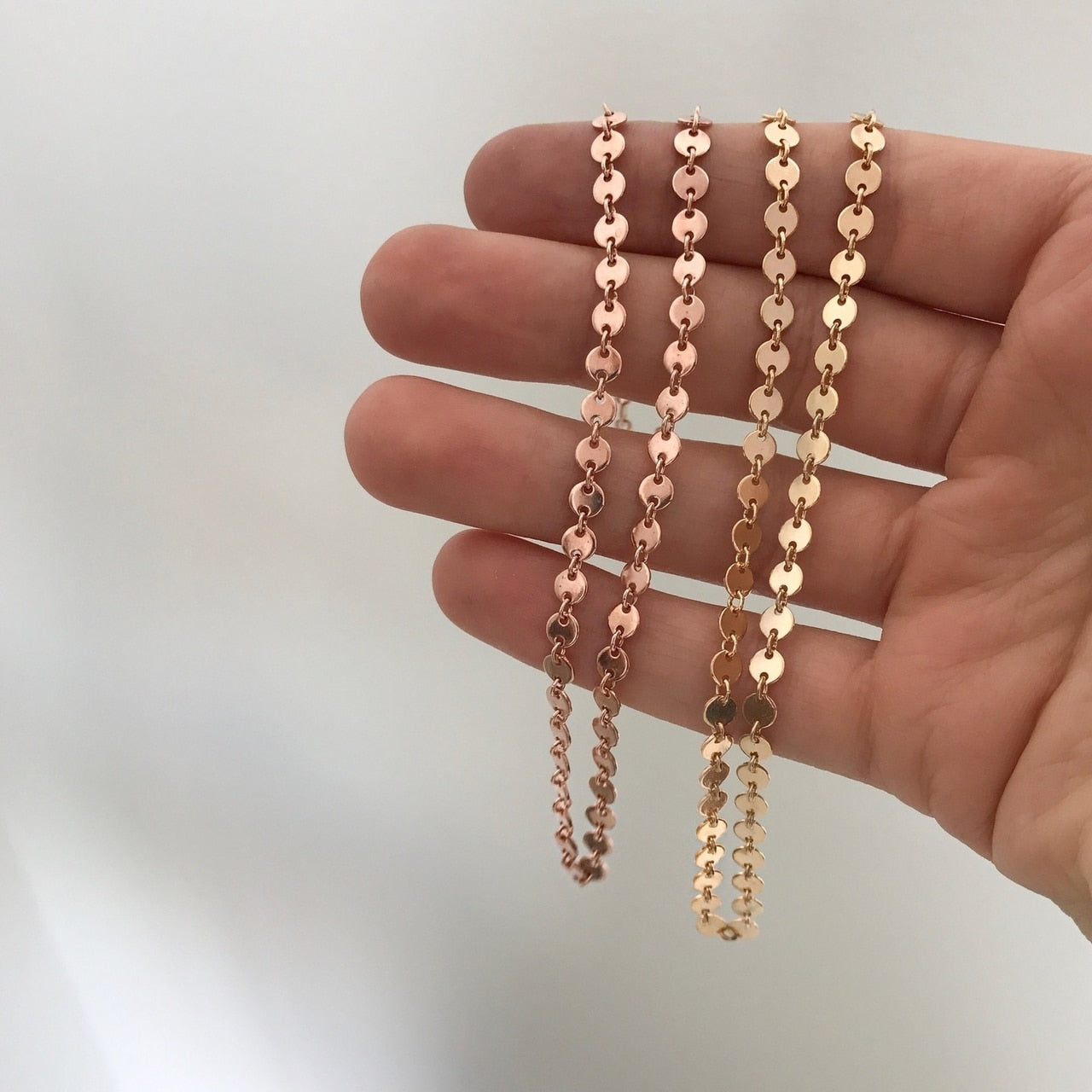 Made by Mary Gold Filled Poppy Choker Necklace