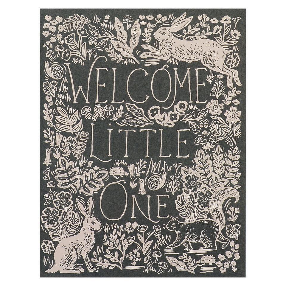 Rifle Paper Co Fable Baby Card